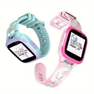 youngsters's smart game watch with music playback, photography, video recording, recording, pedometer, alarm clock, flashlight, 11 puzzle games, suitable for youngsters aged 4 12, birthday gift, holiday gift