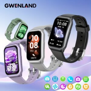 1pc gwenland 2025 new smart watch, multiple sport modes, 1.45 inch tft hd large screen, wireless call, sports pedometer, calorie burning, alarm, sports mileage record, multiple dials, timer, gift for family or friends, great gift