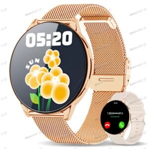 25 ans de montre intelligente pour femmes/hommes avec plusieurs modes sportifs/rappel d'appel/contrôle de la musique/contrôle de la photo et plus encore, design élégant, cadeau parfait pour tout le monde, unisexe