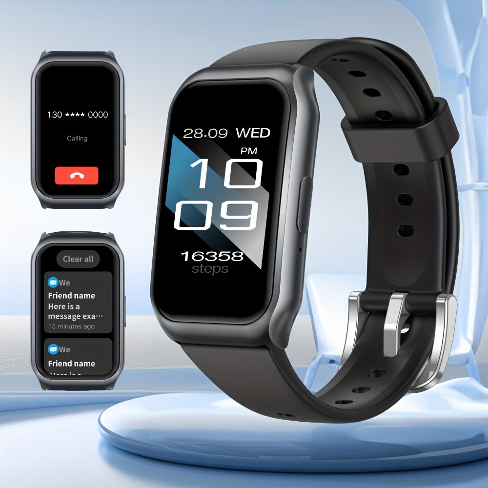 1pc gwenland 2025 new smart watch, multiple sport modes, 1.45 inch tft hd large screen, wireless call, sports pedometer, calorie burning, alarm, sports mileage record, multiple dials, timer, gift for family or friends, great gift