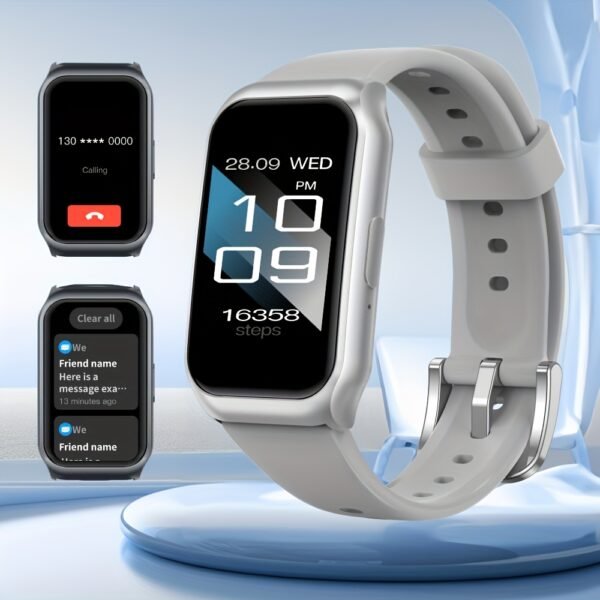1pc gwenland 2025 new smart watch, multiple sport modes, 1.45 inch tft hd large screen, wireless call, sports pedometer, calorie burning, alarm, sports mileage record, multiple dials, timer, gift for family or friends, great gift