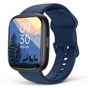 2024 men's women's smartwatch with wireless calling, built in alexa 1.83'' hd diy watch face, 100 sports modes activity fitness tracker, sms reminder, pedometer, weather forecast, alarm clock, camera smartwatch for android ios