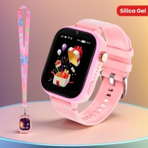 topchances 4g kids smart watch with sim card, fashionable digital display, 47 games, two way calling, sos emergency button, rechargeable lithium polymer battery, usb charging, wi fi enabled, ideal christmas gift for children